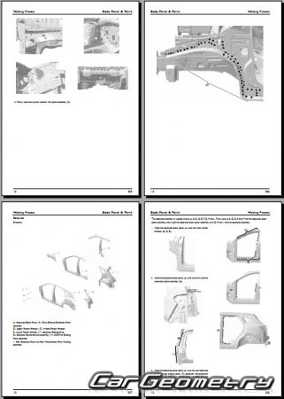   MG EHS & HS 2019-2025 Body Repair Manual