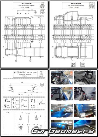   Mitsubishi L200 2020-2023 Body Repair Manual