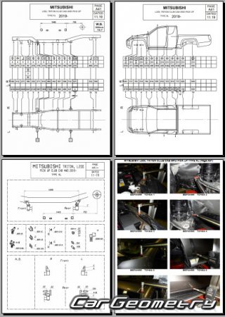   Mitsubishi L200 2020-2023 Body Repair Manual