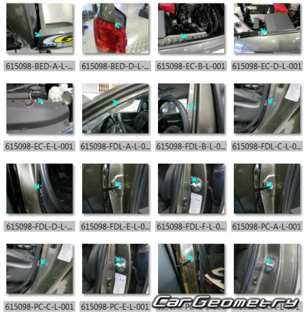   Mitsubishi L200 2020-2023 Body Repair Manual