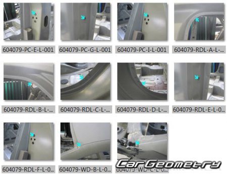 Citroen DS7 Crossback 2018-2024 Body dimensions