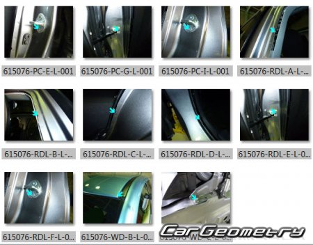   Peugeot 4008 2012-2017 Body dimensions