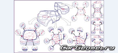 Opel Ampera-e 20172021 Body dimensions