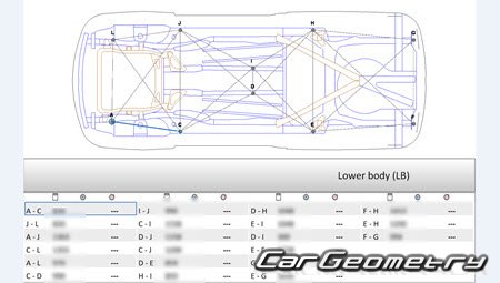 Opel Astra H TwinTop L67 2007-2010 Body Dimensions