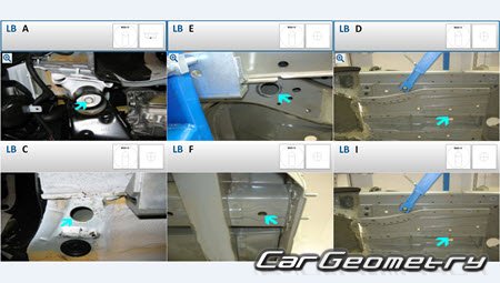 Opel Astra H TwinTop L67 2007-2010 Body Dimensions