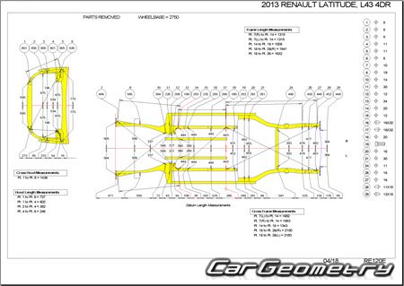 Renault Latitude (Samsung SM5) 2011-2015