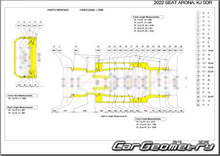   Seat Arona 2017-2025 Body repair manual