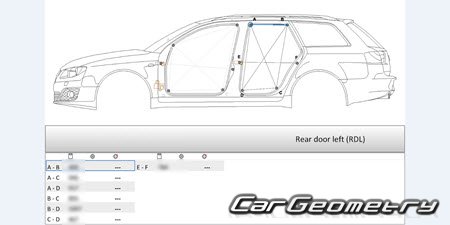   Seat Exeo 2009-2013 (Sadan  Wagon) Body repair manual