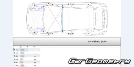 Seat Ibiza 2017-2024 (5DR Hatchback) Body dimensions