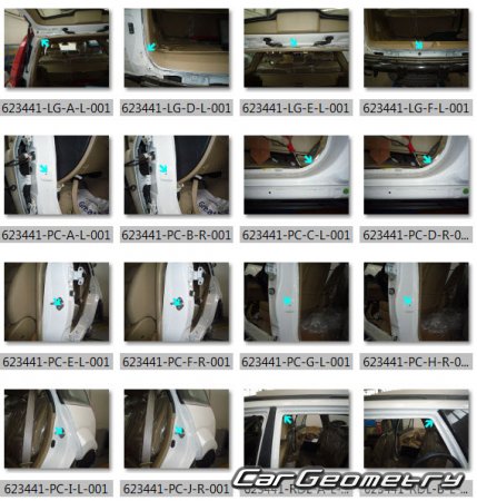 Great Wall Hover CUV 2010-2018 (Haval H5 Rus  2020) Body dimensions