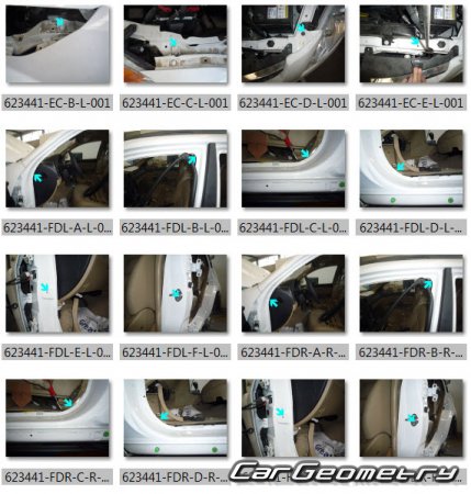 Great Wall Hover CUV 2010-2018 (Haval H5 Rus  2020) Body dimensions