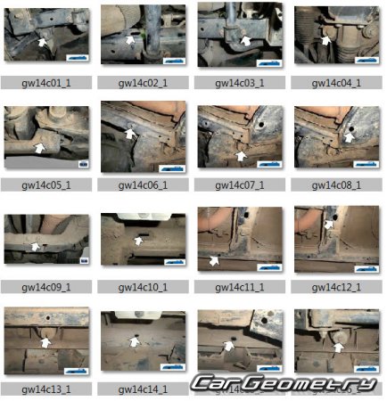 Great Wall Hover CUV 2010-2018 (Haval H5 Rus  2020) Body dimensions