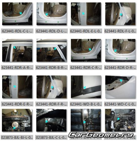 Great Wall Hover CUV 2010-2018 (Haval H5 Rus  2020) Body dimensions