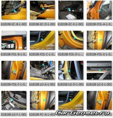 Renault Scenic IV 20162022 (5DR MPV) Body dimensions