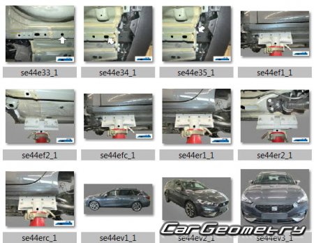 Seat Leon Sportstourer 2020-2027 Body dimensions