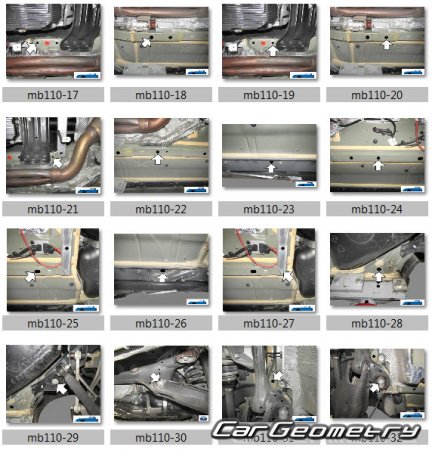Mercedes C-Class Cabrio (A205) 2015-2021 Body dimensions