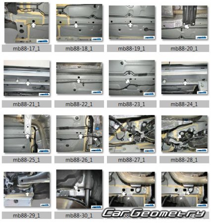 BMW 2 Series Cabrio (F23) 2015-2020 Body dimensions