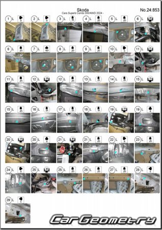 Skoda Superb IV (NZ3) 20242030 Body Repair Manual