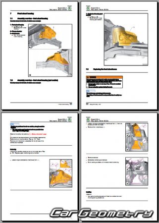 Skoda Superb IV (NZ3) 20242030 Body Repair Manual