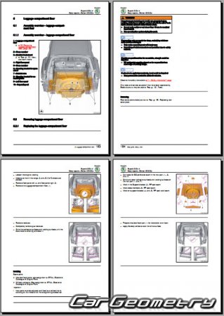 Skoda Superb IV (NZ3) 20242030 Body Repair Manual