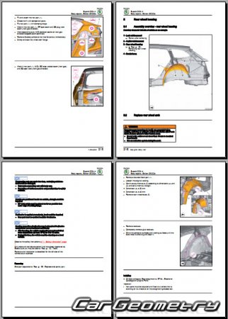 Skoda Superb IV (NZ3) 20242030 Body Repair Manual