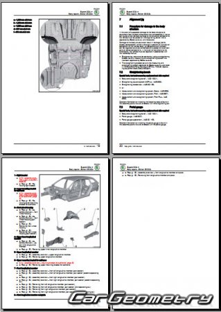 Skoda Superb IV (NZ3) 20242030 Body Repair Manual