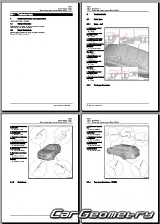 Skoda Superb IV (NZ3) 20242030 Body Repair Manual