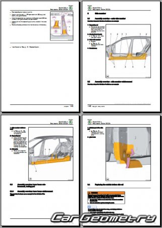 Skoda Superb IV (NZ3) 20242030 Body Repair Manual