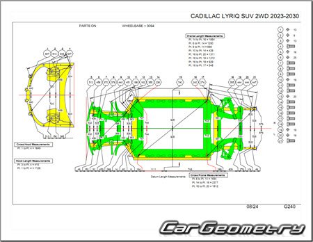   Cadillac Lyriq 2023-2030 Body Repair Manuals
