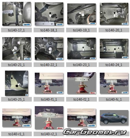 Toyota RAV4 (XA50) 2019-2025 Collision shop manual