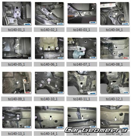 Toyota RAV4 (XA50) 2019-2025 Collision shop manual