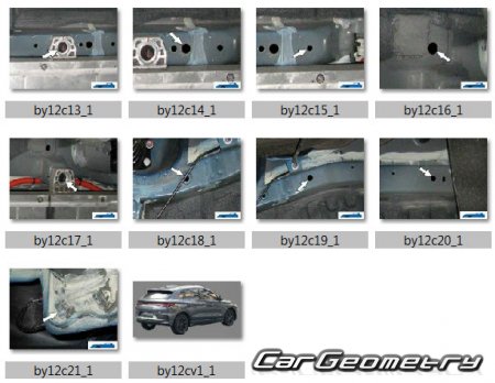 BYD E2 20192024 Body dimensions