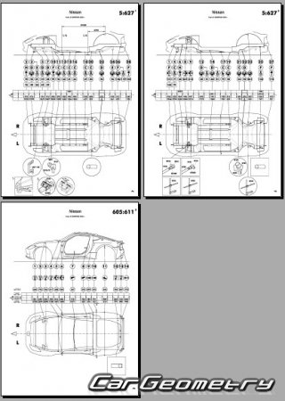   Nissan Z Coupe (RZ34) 2023- Body dimensions
