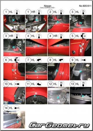   Nissan Z Coupe (RZ34) 2023- Body dimensions