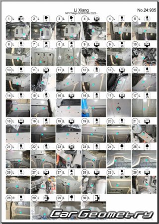   Li Xiang Mega 2023-2029 Body dimensions