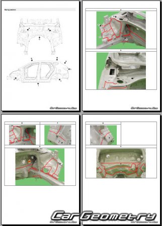 Hyundai Grand Santa Fe (DM) 2012-2019 Body Repair Manual