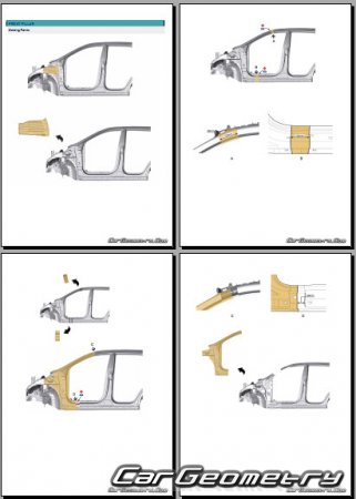 Hyundai Grand Santa Fe (DM) 2012-2019 Body Repair Manual