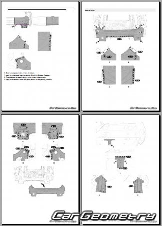 Hyundai Grand Santa Fe (DM) 2012-2019 Body Repair Manual