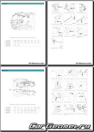   Hyundai H-1 (TQ) 2018-2021 Body Repair Manual