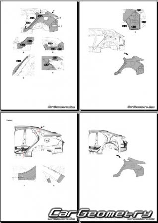    Hyundai i40 (VF) Wagon 2012-2019 Body Repair Manual