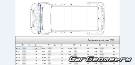   Daihatsu Move Canbus (LA800S LA810S) 2016-2022 (RH Japanese market) Body dimensions