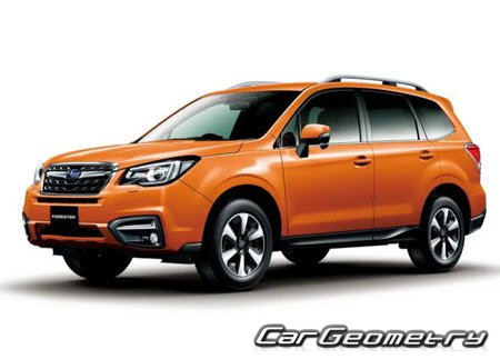 Кузовные размеры Subaru Forester (SJG SJ5) 2012-2018, Размеры кузова Субару Форестер четвертое поколение Кузовные размеры Subaru Forester (SJG SJ5) 2012-2018, Размеры кузова Субару Форестер четвертое поколение