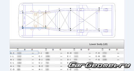 Nissan NV350 Caravan (E26) 2012-2021 (RH Japanese market) Body dimensions