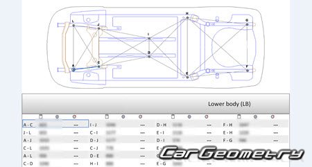 Nissan Latio (N17) 2012-2016 (RH Japanese market) Body dimensions