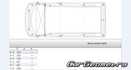 Nissan NV100 Clipper & Clipper Rio (DR17V DR17W) 2015-2022 (RH Japanese market) Body dimensions