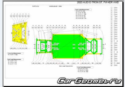 Audi E-Tron GT (F83) 2021-2027 Body Repair Manuals