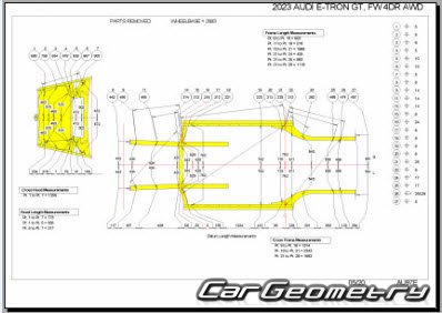 Audi E-Tron GT (F83) 2021-2027 Body Repair Manuals