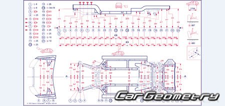   Hyundai Tuscon HEV PHEV (NX4) 2021-2027 Body dimensions