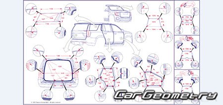   Chevrolet Tahoe 20212026 Body dimensions