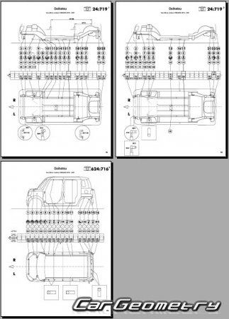   Daihatsu Move Canbus (LA800S LA810S) 2016-2022 (RH Japanese market) Body dimensions